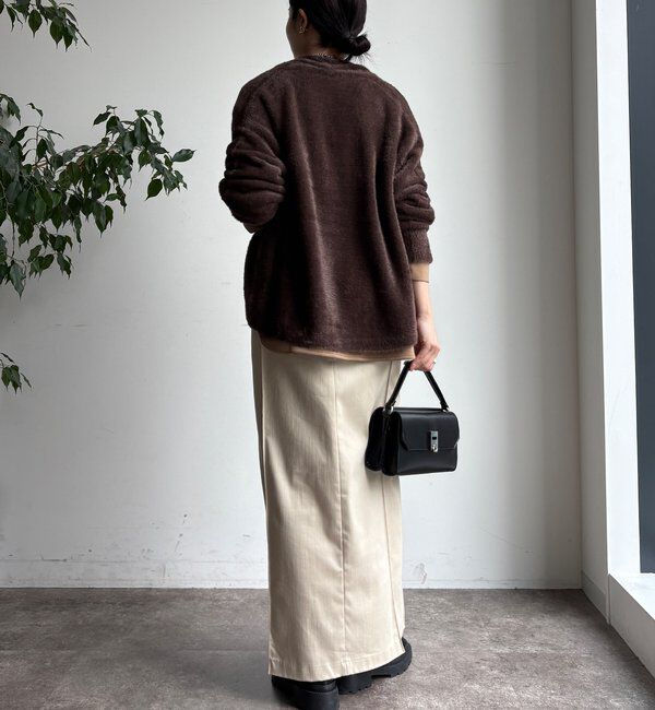  「【一部WEB限定カラー】リヨセルデニムボックスピンタックスカート」|スカート|