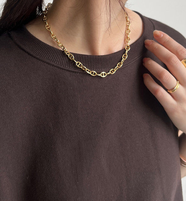  「マンテルチェーンネックレス」|ネックレス|ゴールド