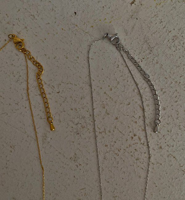  「【インフルエンサー SAKURA企画】アレルギー対応 スライダーネックレス」|ネックレス|