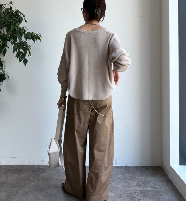  「スキッパープルオーバー」|ニット・セーター|