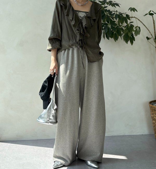  「キュプラフリルブラウス」|シャツ・ブラウス|