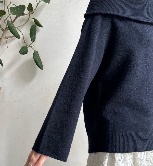  「オフタートルプルオーバー」|ニット・セーター|