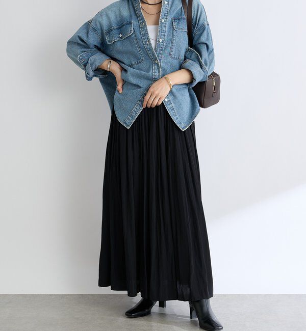  「【コーデのポイントに】ワイドスクエアショルダーバッグ」|ショルダー・メッセンジャー|