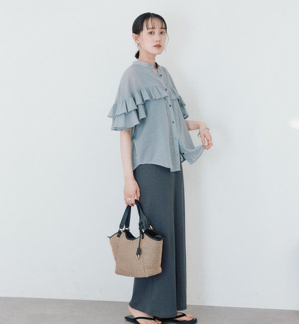  「【シリーズ累計販売数一万枚突破！】2WAYリブタンクワンピース」|ワンピース|