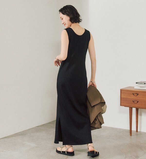  「【シリーズ累計販売数一万枚突破！】2WAYリブタンクワンピース」|ワンピース|