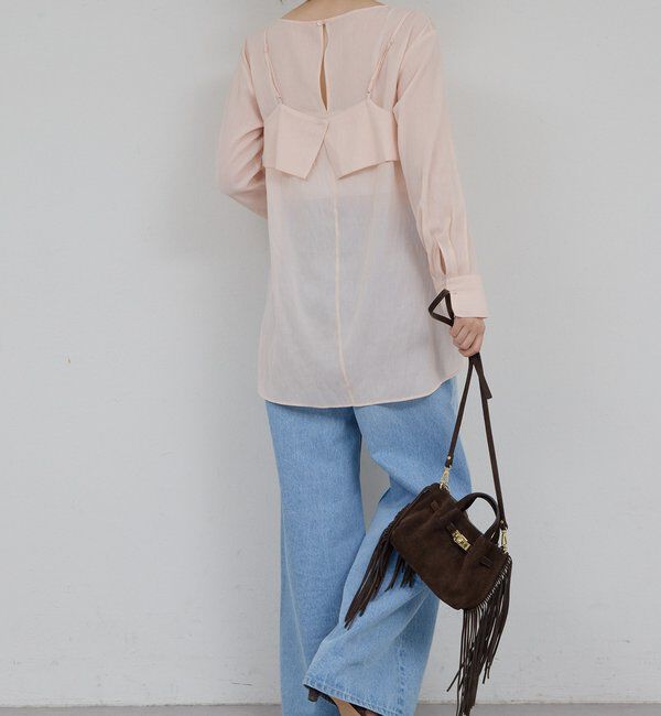  「ビスチェレイヤードシャツ」|シャツ・ブラウス|