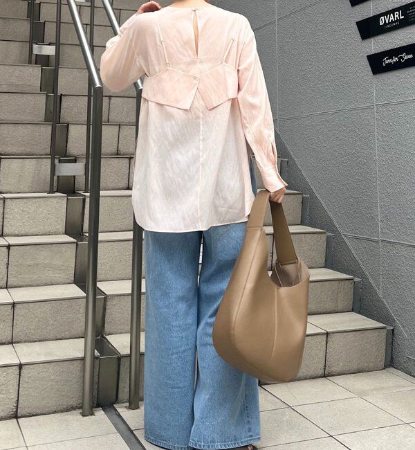  「ビスチェレイヤードシャツ」|シャツ・ブラウス|