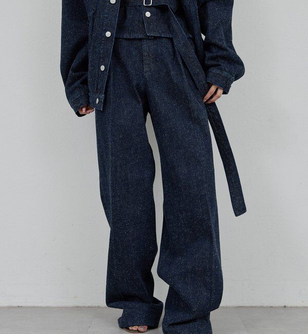  「【PEAS】ネップデニム」|デニム|