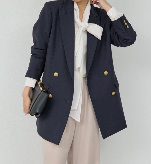  「ピークドラペルジャケット」|テーラードジャケット|