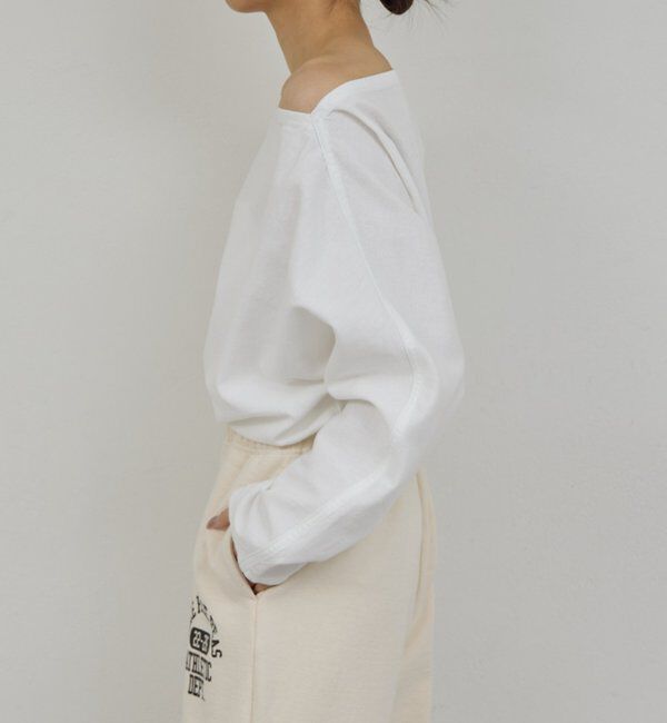  「【PEAS】【手洗い可】アシメシャンブレーシャツ」|シャツ・ブラウス|