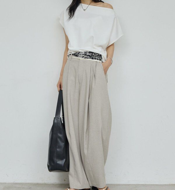  「ジャージーボートカットソー」|Tシャツ・カットソー|