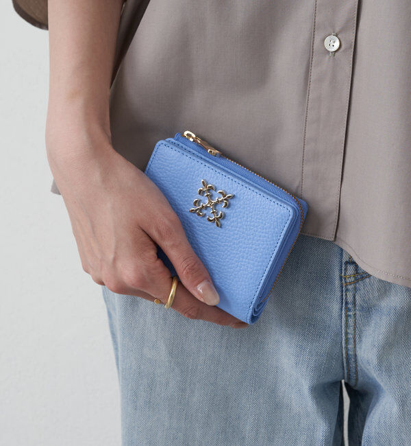  「モノグラムプレートハーフウォレット」|財布|