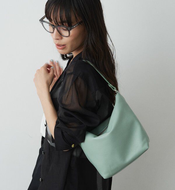  「ソフトレザーシンプルショルダーバッグ 」|ショルダー・メッセンジャー|