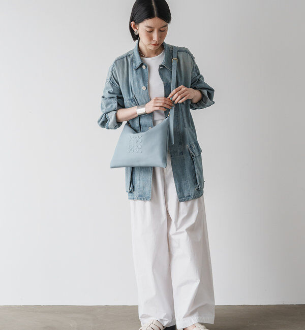  「エンボスモノグラムショルダーバッグ」|ショルダー・メッセンジャー|