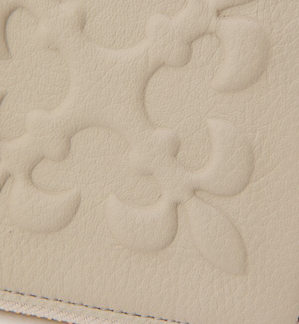  「エンボスモノグラムラウンドウォレット」|財布|