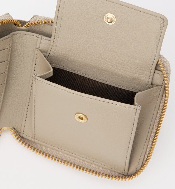  「エンボスモノグラムラウンドウォレット」|財布|