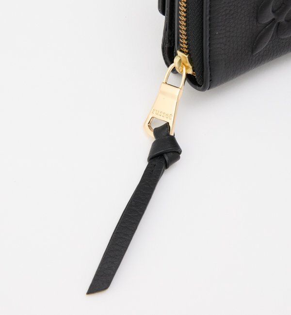  「エンボスモノグラム三つ折りウォレット」|財布|