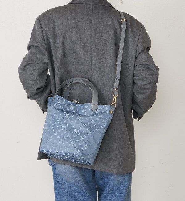  「ナイロンジャガード2WAYタウントートバッグ」|トートバッグ|