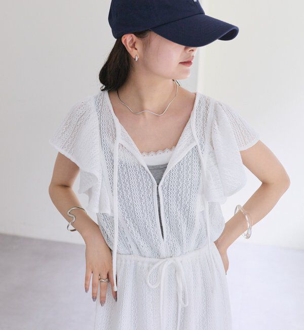  「パット付きレイヤードキャミソール」|キャミソール|