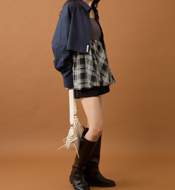  「ストライプショートシャツ」|シャツ・ブラウス|