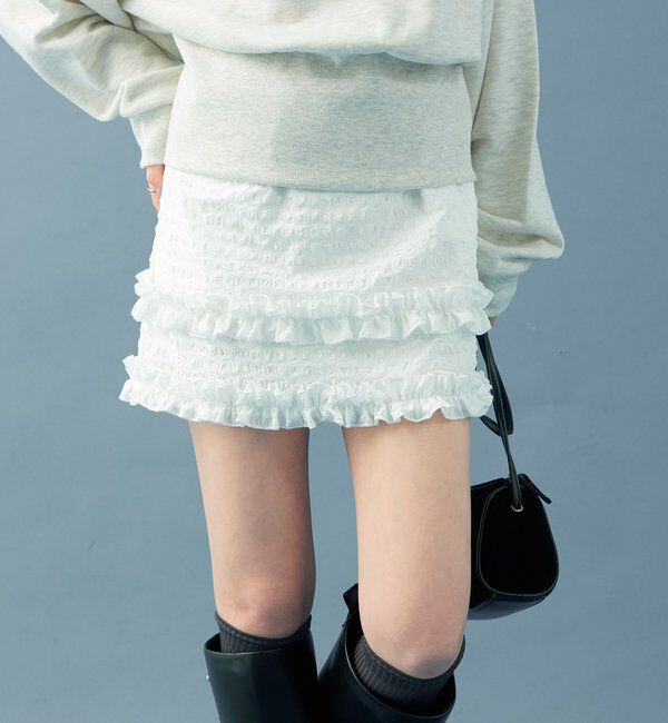  「ティアードミニスカート」|スカート|