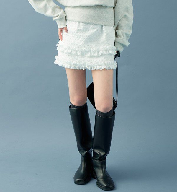  「ティアードミニスカート」|スカート|