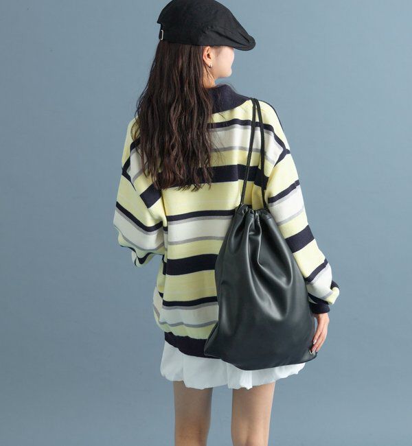  「マルチボーダーラガーニット」|ニット・セーター|