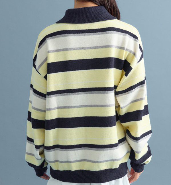  「マルチボーダーラガーニット」|ニット・セーター|