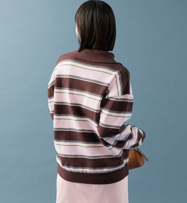  「マルチボーダーラガーニット」|ニット・セーター|