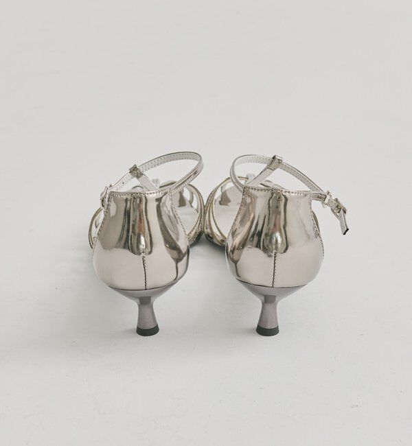  「シャイニーミュール」|パンプス|