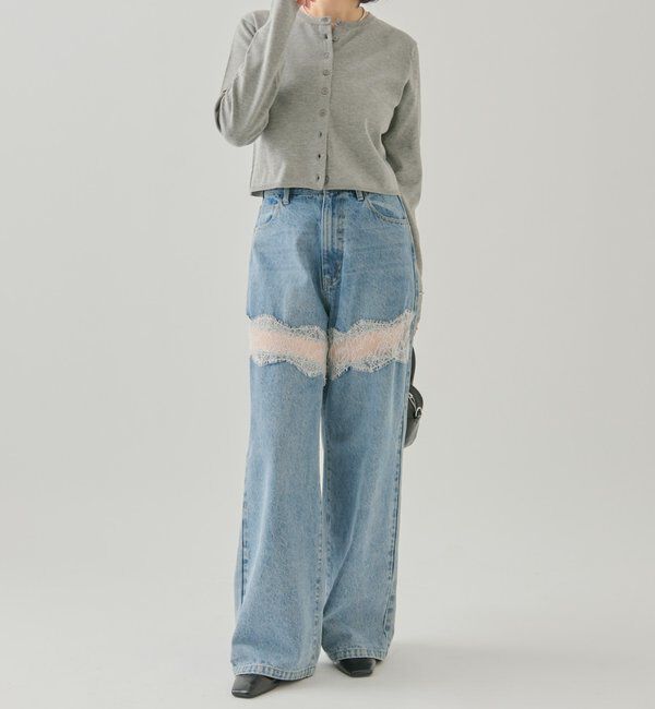  「チビボタン長袖カーディガン」|カーディガン|