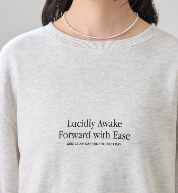  「miniロゴスウェット」|Tシャツ・カットソー|