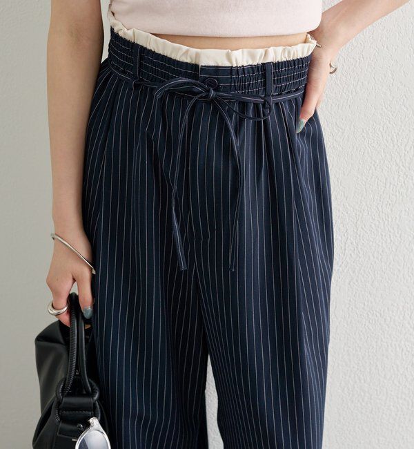  「Wベルトパンツ」|チノ|