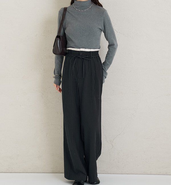  「ハイネックロンT」|Tシャツ・カットソー|