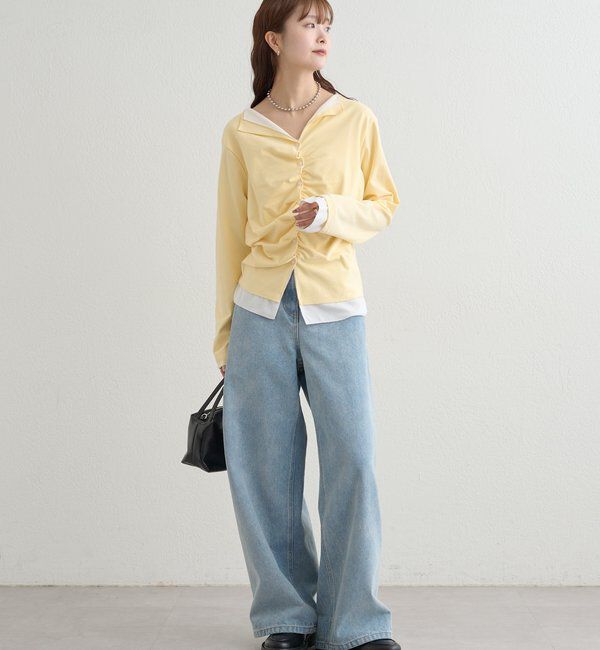  「配色カットソー」|Tシャツ・カットソー|