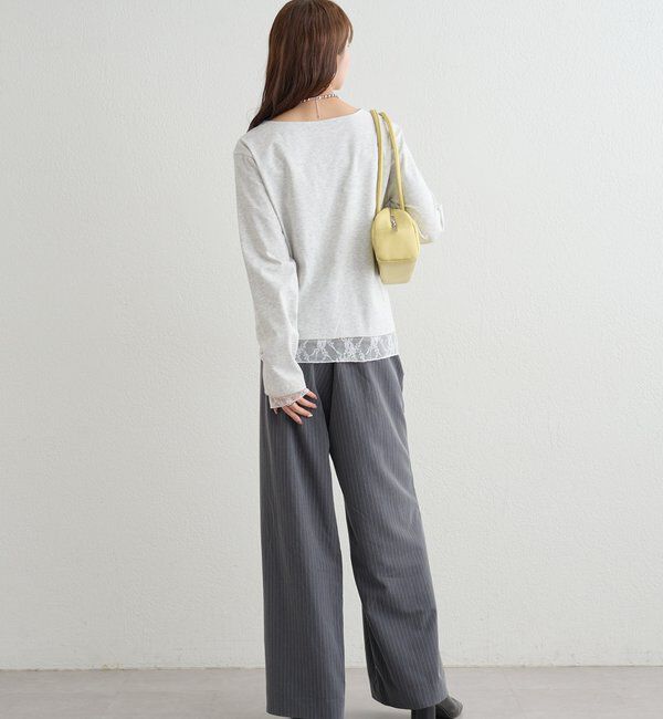  「配色カットソー」|Tシャツ・カットソー|