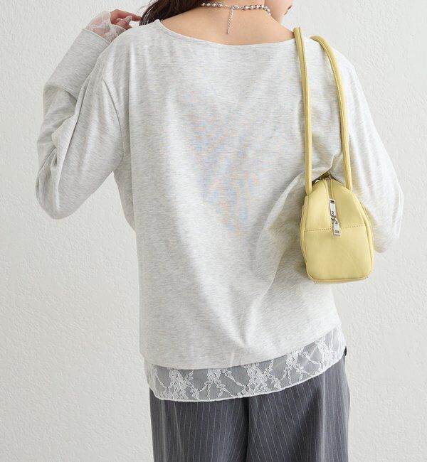  「配色カットソー」|Tシャツ・カットソー|