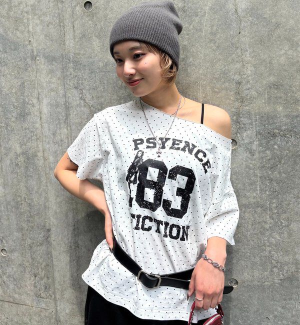  「【新色追加】エリオットオフショルTEE」|Tシャツ・カットソー|