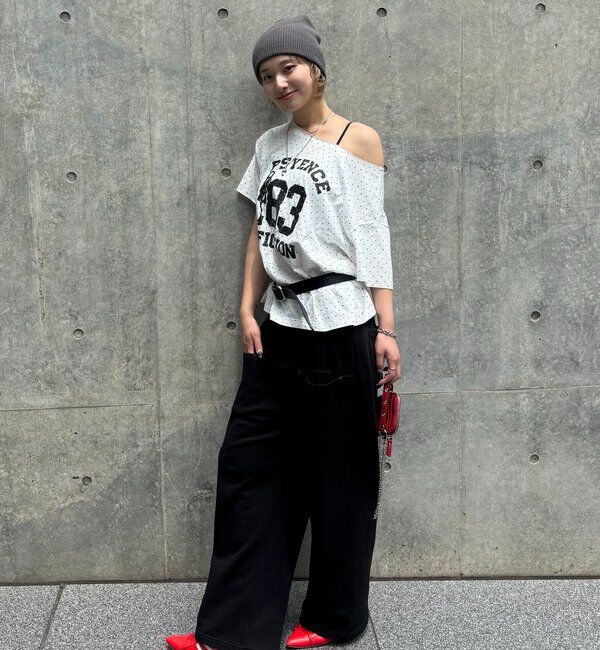  「【新色追加】エリオットオフショルTEE」|Tシャツ・カットソー|