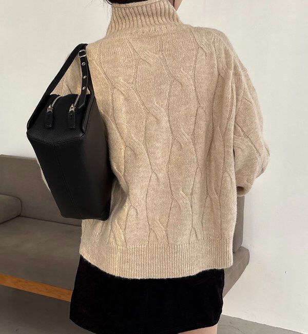  「ケーブルキャンディニット」|ニット・セーター|
