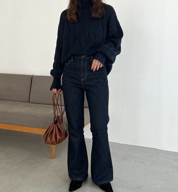  「ケーブルキャンディニット」|ニット・セーター|