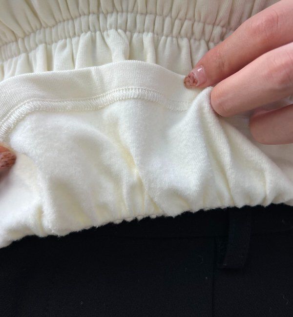  「【体感＋4℃】ベアシャーリング裏起毛トップス」|Tシャツ・カットソー|