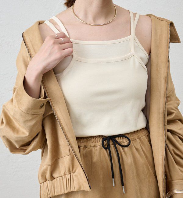  「ダブルストラップキャミソール」|キャミソール|
