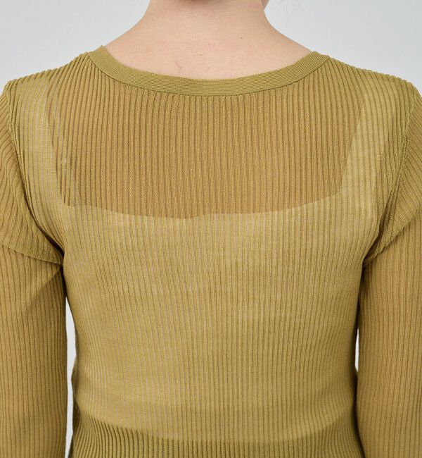  「【インフルエンサー＠komorin_コラボ】チョーカーリブカーディガン」|カーディガン|