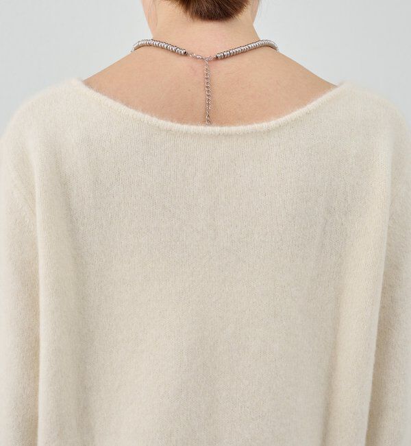  「ファーウールキーネックニット」|ニット・セーター|