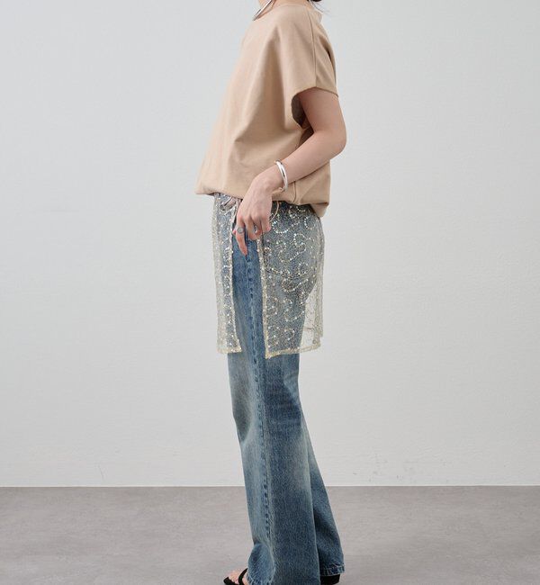  「スパンコールラップスカート」|スカート|