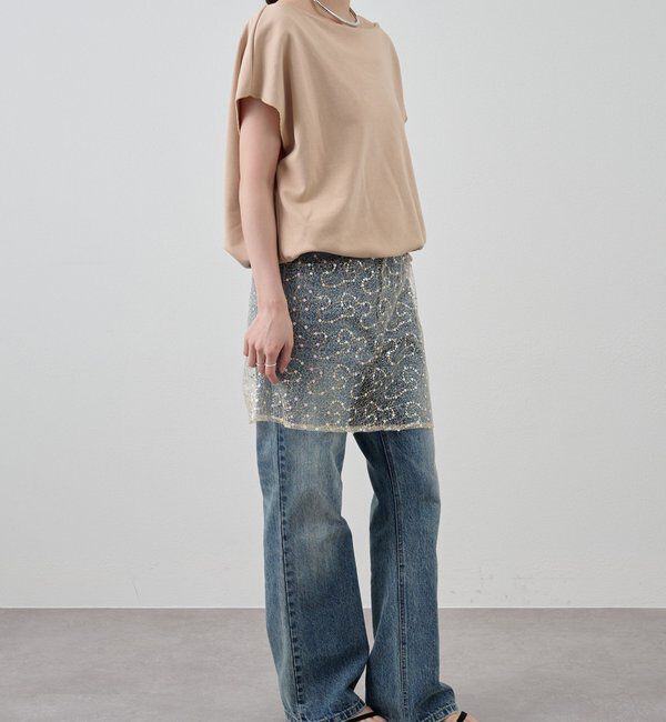  「スパンコールラップスカート」|スカート|