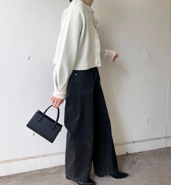  「ラメニットカーディガン」|カーディガン|