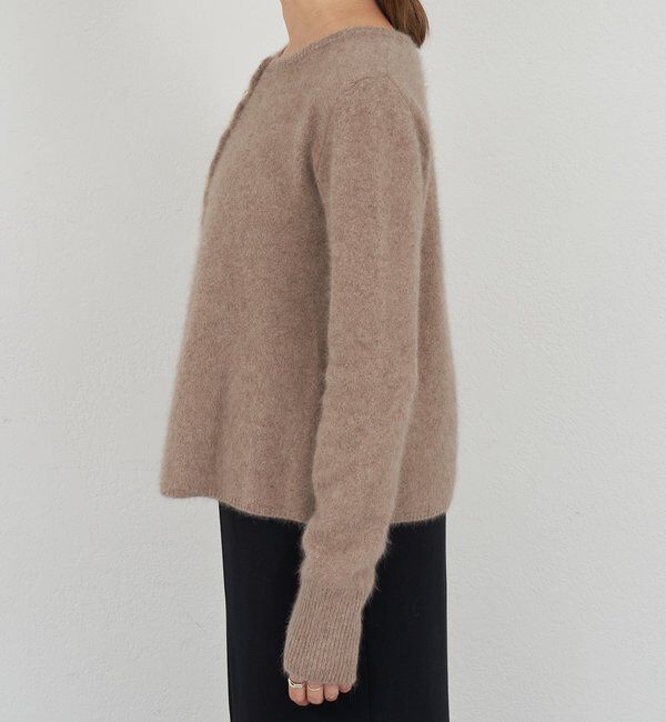  「ラクーンペプラムカーディガン」|カーディガン|