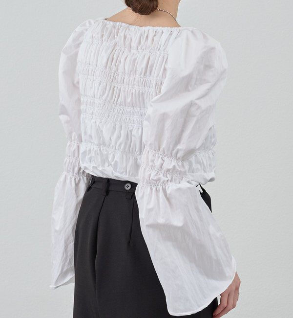  「シャーリングブラウス」|シャツ・ブラウス|